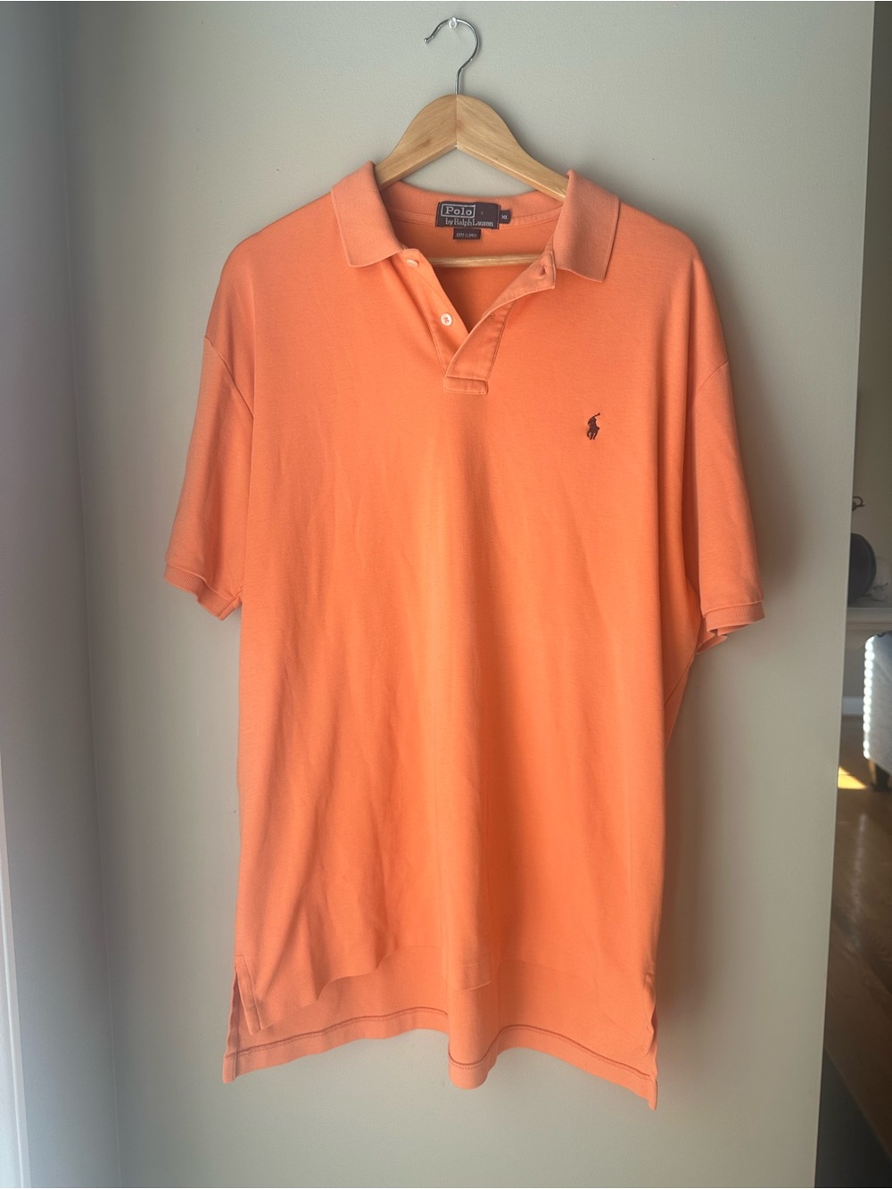 Polo by Ralph Lauren Bright Orange Classic Fit Polo